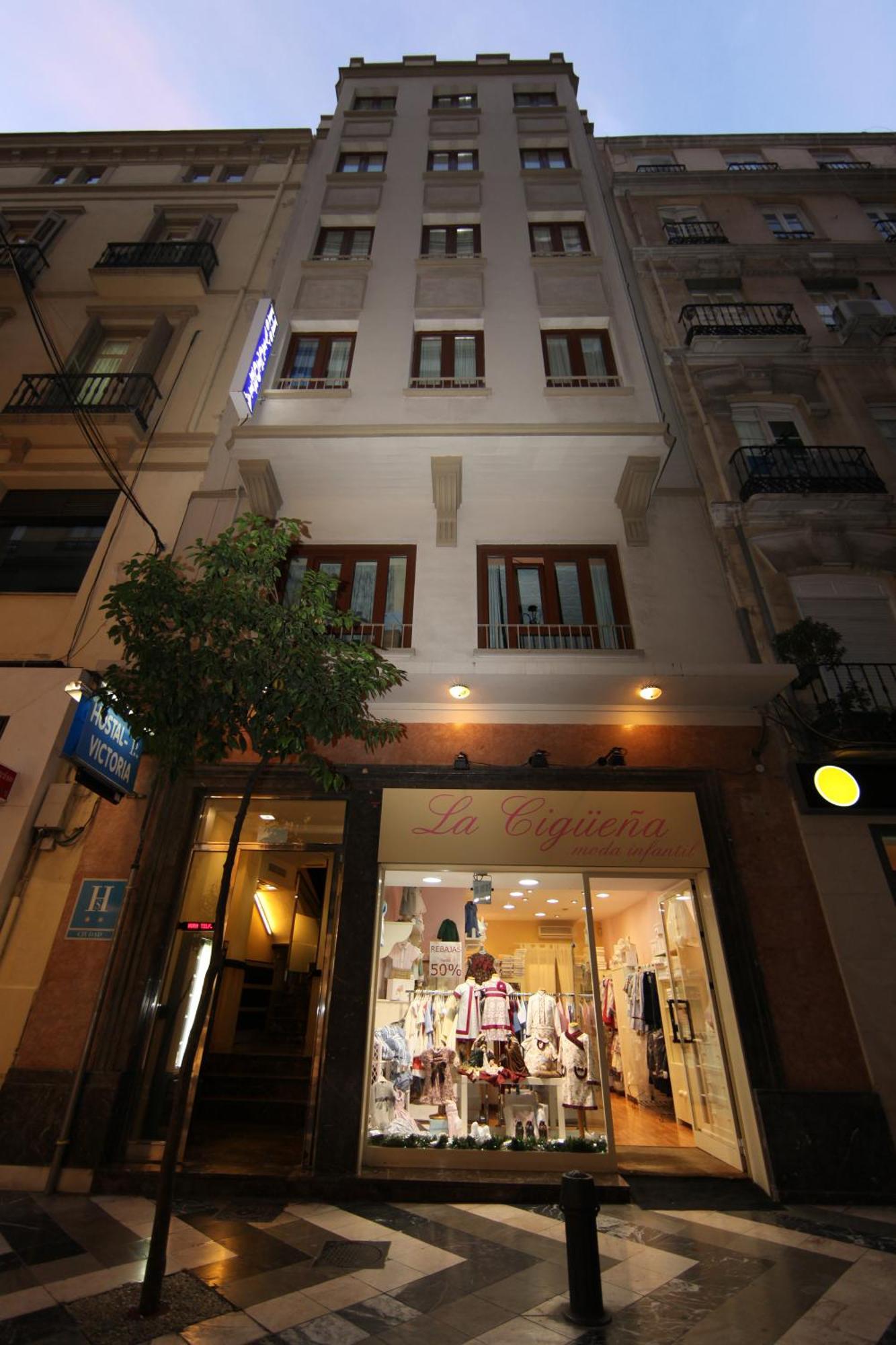 Hostal Victoria Málaga Dış mekan fotoğraf